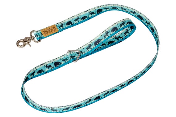 Goober PET Webbing Leash Moose Bear