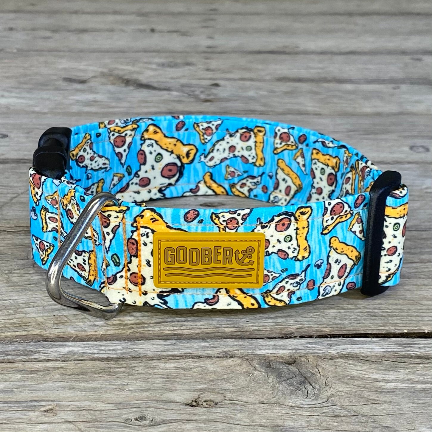 pizza dog collar