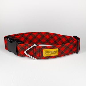 The Lumberjack Dog Collar, Personalized Dog Collar, Water Resistant, Stainless Steel, Vegan, 316 Stainless Steel