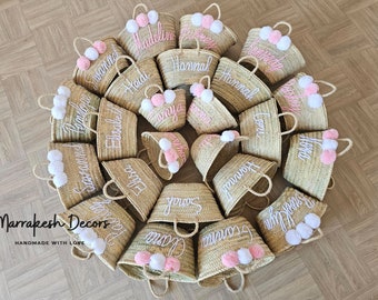 Customized straw bags, Custom Beach Bag, Personalized straw basket, bridal shower bag, Custom beach bag, Custom bags, Bride Beach Bag