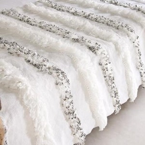 Wedding Moroccan Blanket, bedroom blanket,moroccan throw blanket,Handira blanket,Home decor, Boho, Christmas present gift