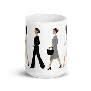 Meghan Markle Fashion Mug Meghan's Mirror and Amy Duarte Collaboration MirrorMeg Mug image 8