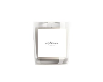 Kate Middleton Princess of Wales Inspired Candle | Floral, Basil, Yuzu Sustainable Cocount Wax Candle