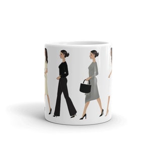 Meghan Markle Fashion Mug Meghan's Mirror and Amy Duarte Collaboration MirrorMeg Mug image 3