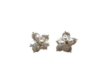 Pearl 'Cluster' Earrings | Kate Middleton Inspired Pearl Cluster Earrings | Royal Replica repliKate Floral Burst Earrings