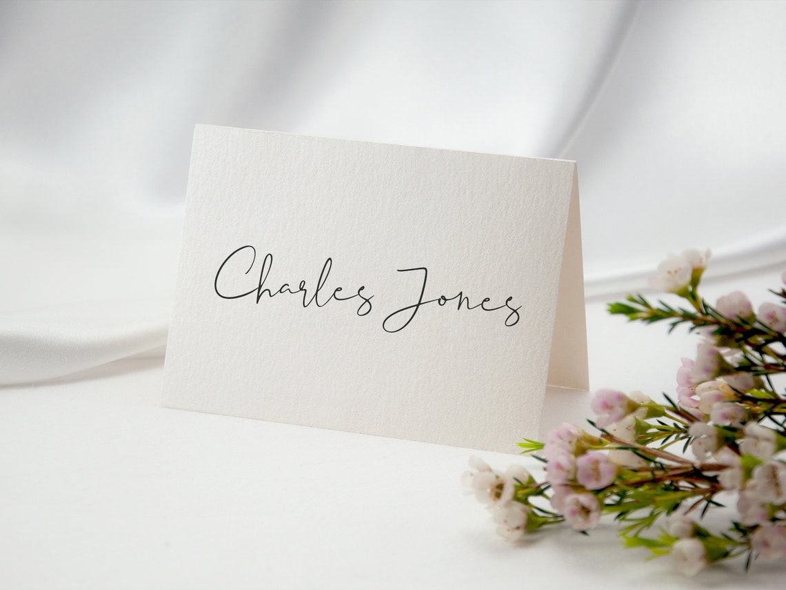 3 X 1 75 Name Tags For Wedding Birthday Etsy