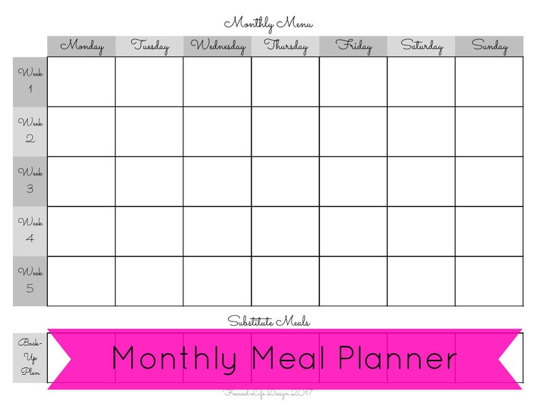 picture regarding Printable Monthly Meal Planner identified as Regular monthly Supper Planner, Regular Supper Software Printable, Month-to-month Dinner Program, Evening meal System, Supper Planner, Prep, Grocery Record Printable, Grocery Listing