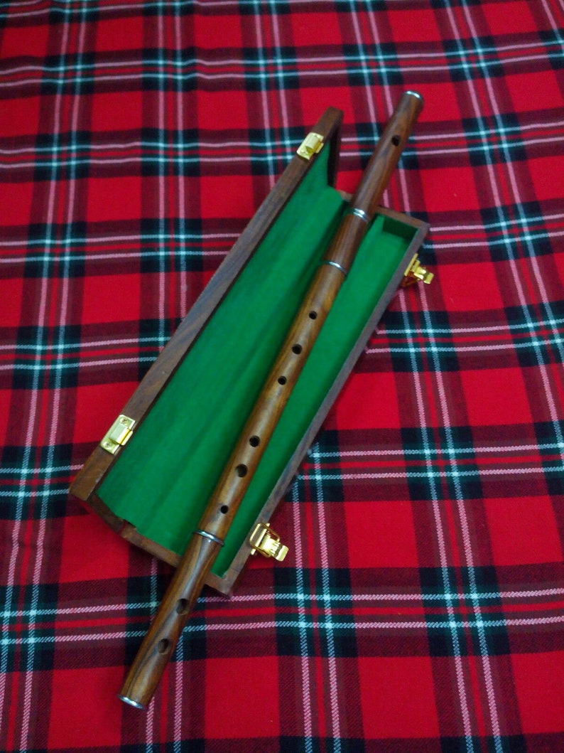 Professional D Flute Rosewood Natural Finish/rose Wood Flute Etsy