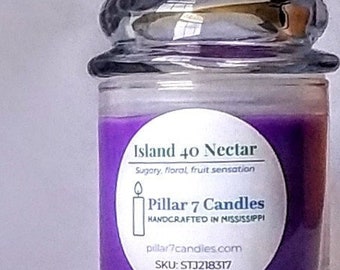 Island 40 Nectar Fragranced Status Jar Candle