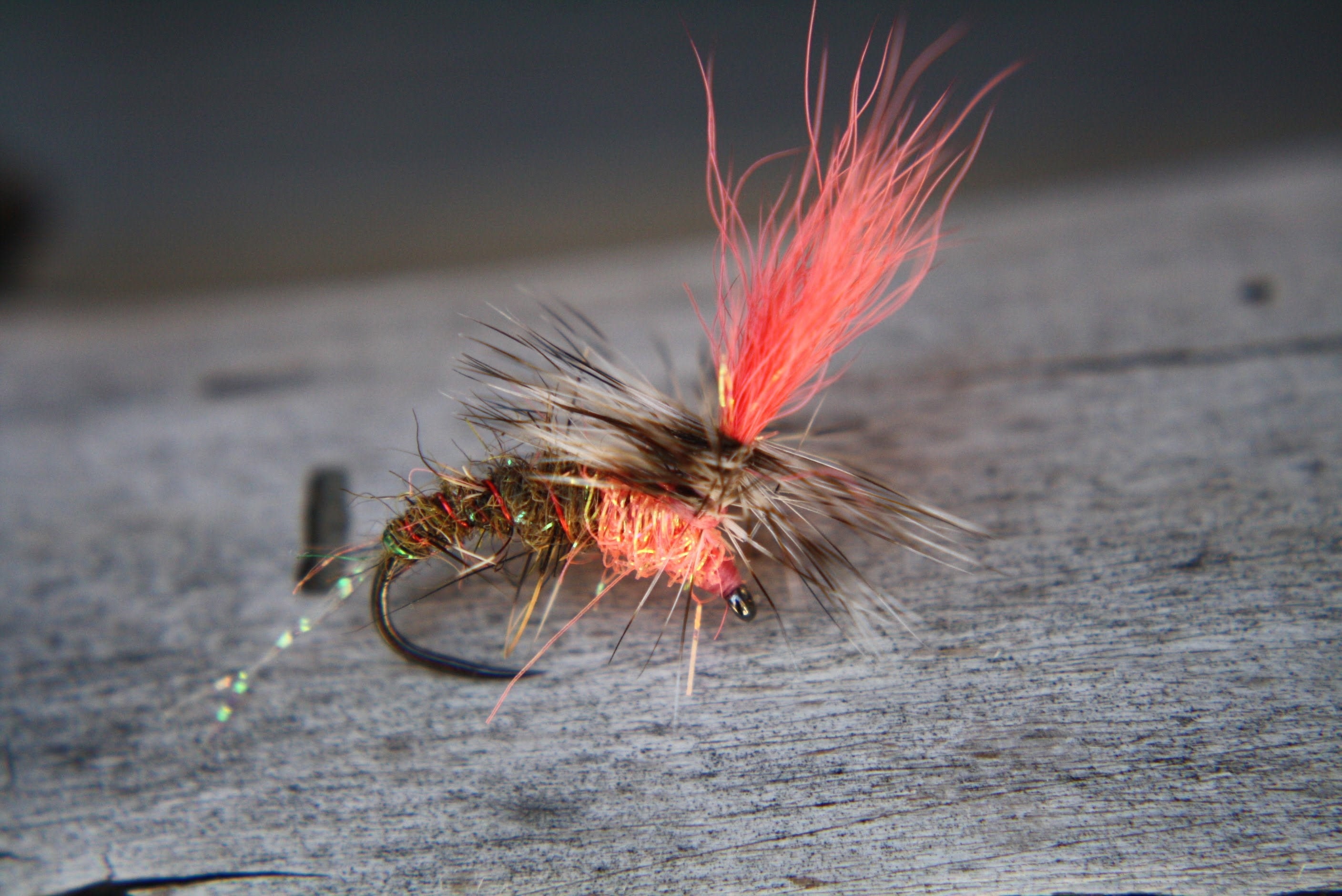 Pink Squirrel Emerger Best Emerger Fly Patterns Trout Etsy