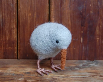 Feutrine Oiseau Kiwi Garni De Feutre Kiwi Oiseau Aimant Ou