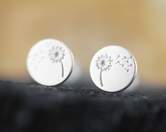 925 silver earrings "Dandelion"