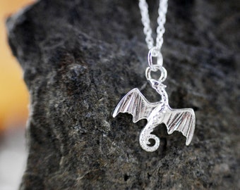 925 silver necklace "Dragon Dance"