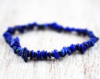 Lapislazuli Armband Splitter rundlich