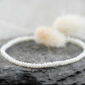 Freshwater Pearl Mini - Simple Bracelet