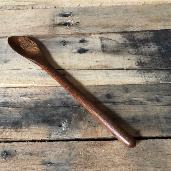 Left Handed Reclaimed Guanacaste Cooking Spoon
