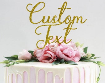 custom cake topper etsy