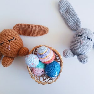 Crochet bunny pattern, crochet rabbit, amigurumi rabbit, easter decor, crochet toy, crochet amigurumi