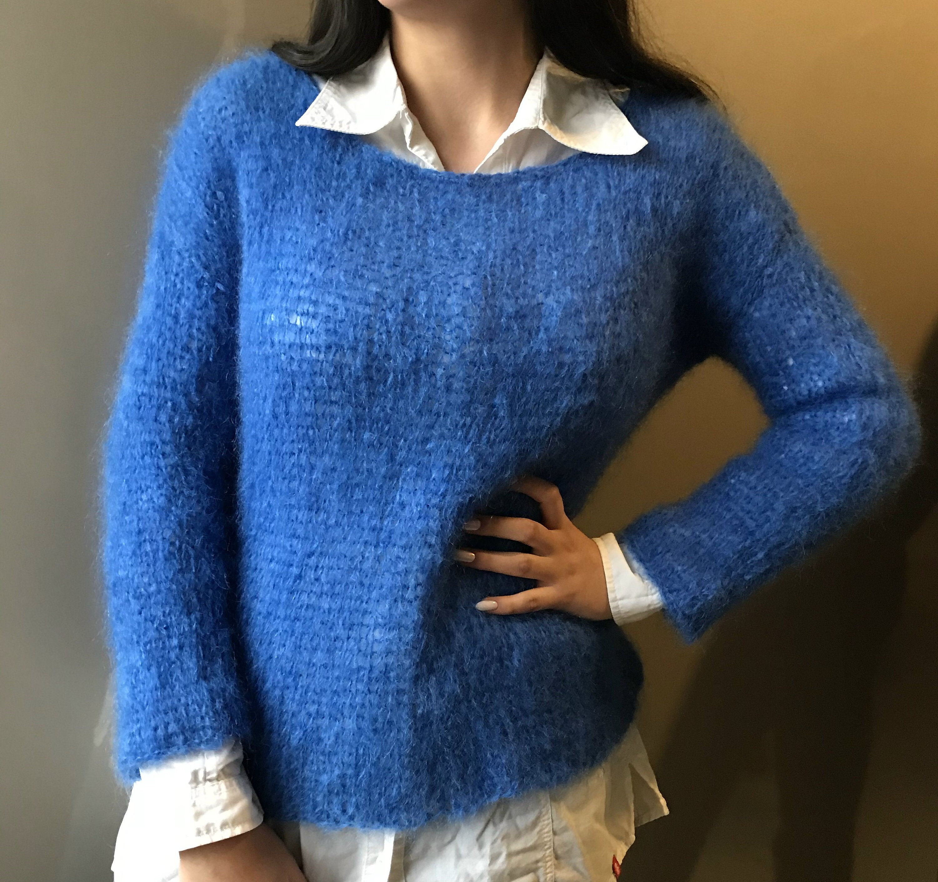 Mohair Pullover - Etsy