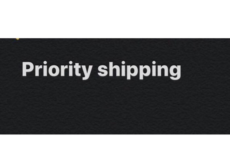 Priority shipping upgrade