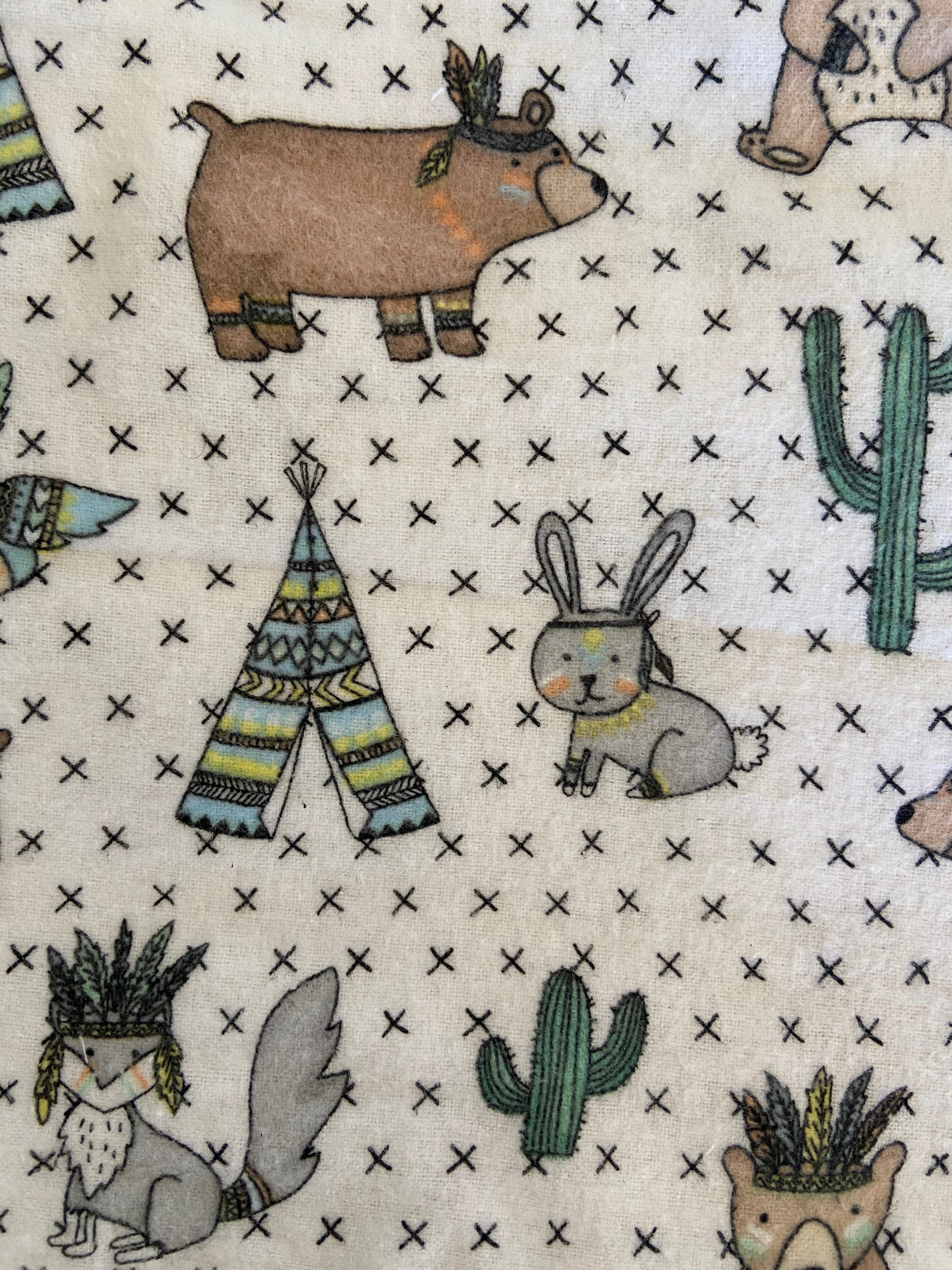 flannelette cot sheet