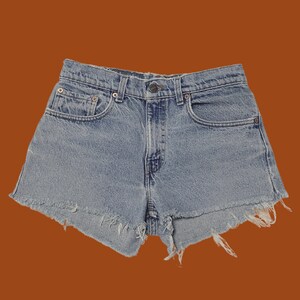 Vintage Levi’s denim cut offs size 27W