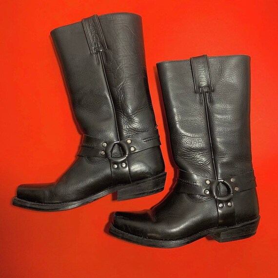 western biker boots