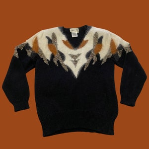 Vintage 80’s Franco Valeri pullover sweater size L