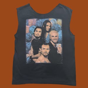 90s RED HOT CHILI PEPPERS プリントtank top Red Hot Chili Peppers Tank Top Muscle T Shirt Stencil