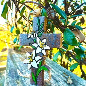Easter Lily Cross Freshie