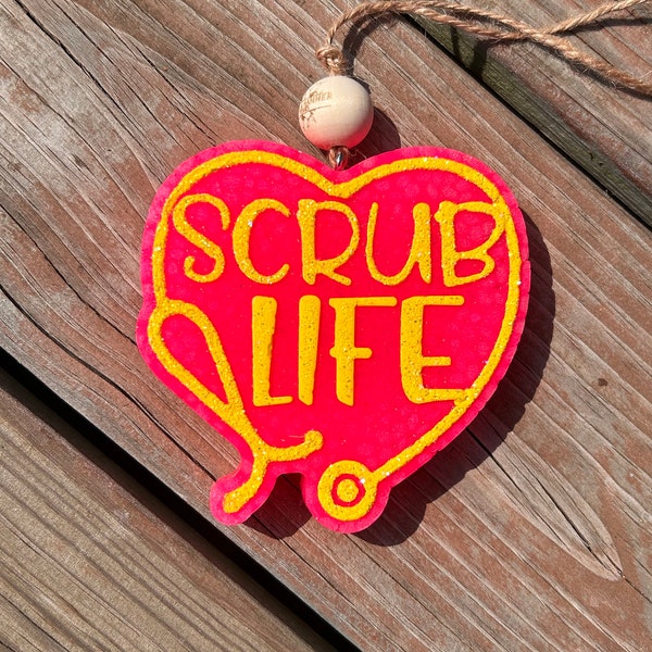 Scrub Life Air Freshie