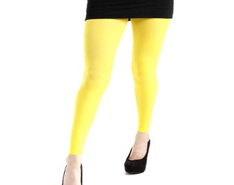 yellow leggings outfit