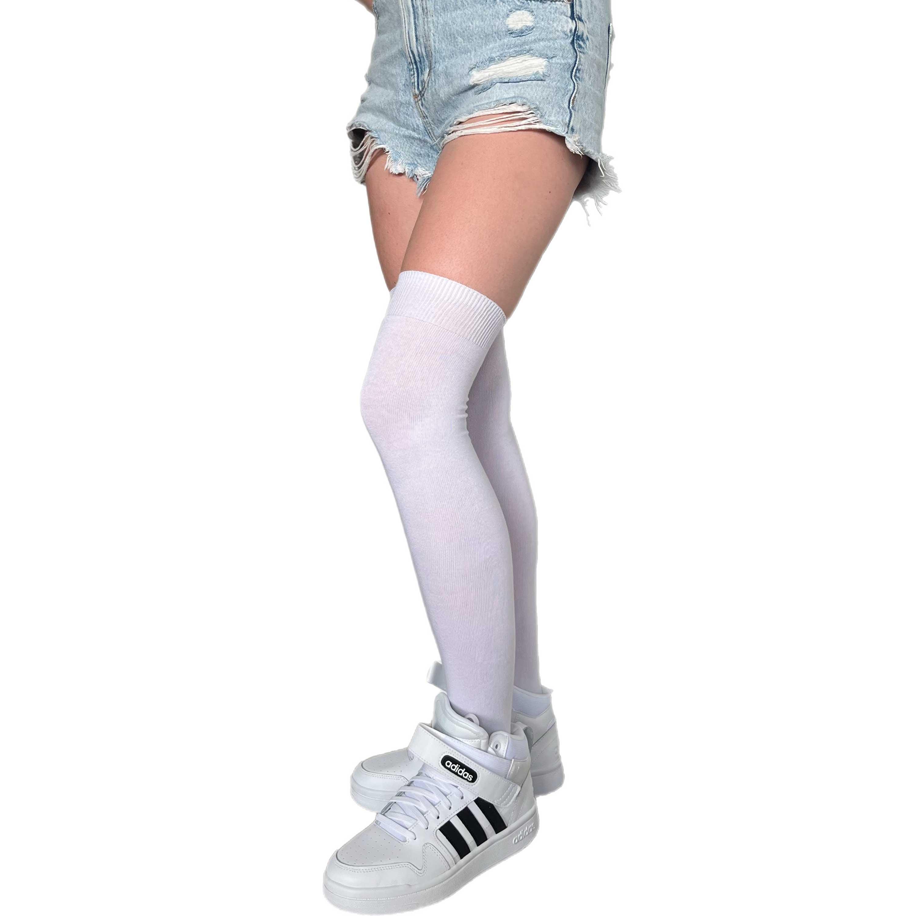 White Knee High Socks Australia