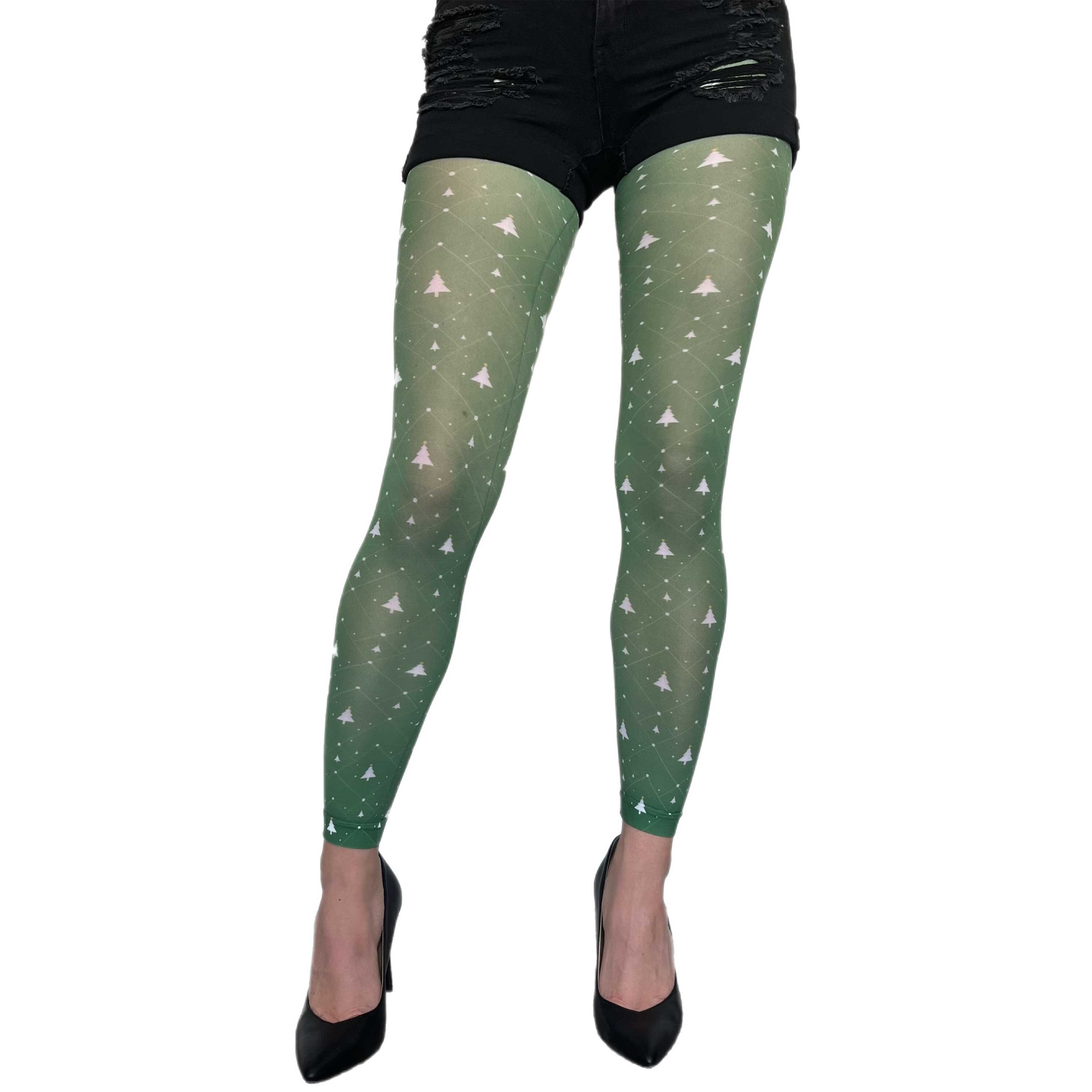 Christmas Tree Lights Yoga Leggings