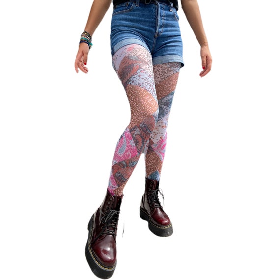 Paisley Chic Patterned Tights for Women -  Canada