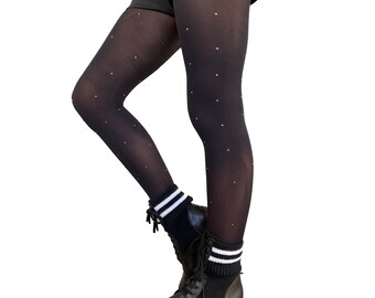 Glitter Tights - Etsy