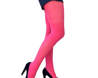 Coral Tights for Women soft and durable | opaque pantyhose | tights available in plus size