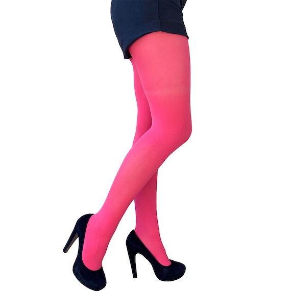 Coral Pink Tights for Women Women's 
