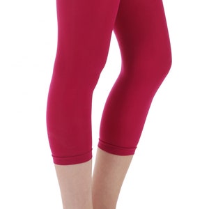 cropped footless tights