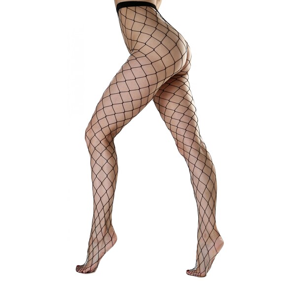 Extra Large Fishnet Tights Black for 