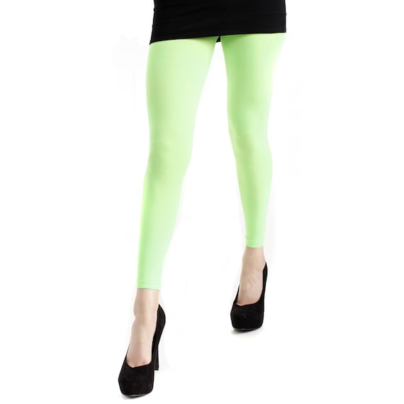 plus size green tights