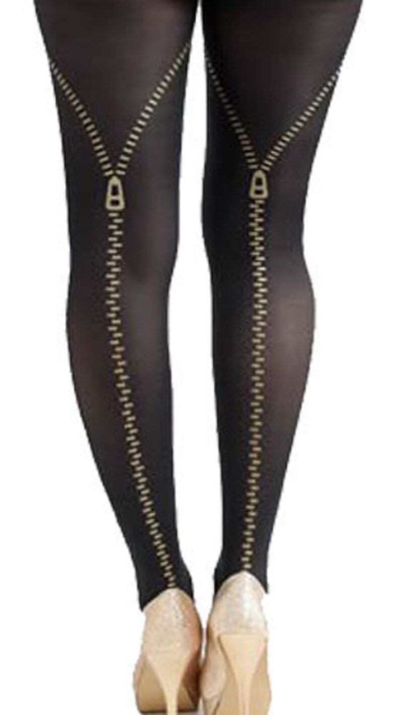Opaque Back Seam Fashion Tights Ladies In Black And Silver Seam Size Medium Women S Clothing Women S Hosiery Socks Opaque Back Seam Fashion Tights Ladies In Black And Silver Seam Size Medium Women S Clothing Women S Hosiery Socks