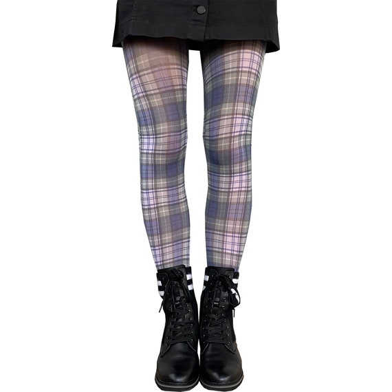 Plaid Tights Cunningham Tartan Print 
