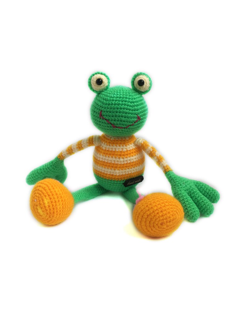 frog baby toy