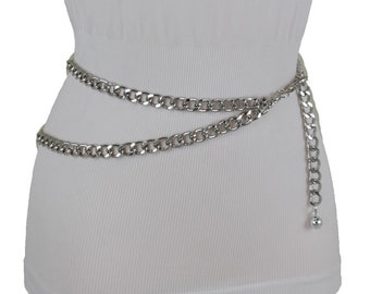 Plus size chain belt | Etsy