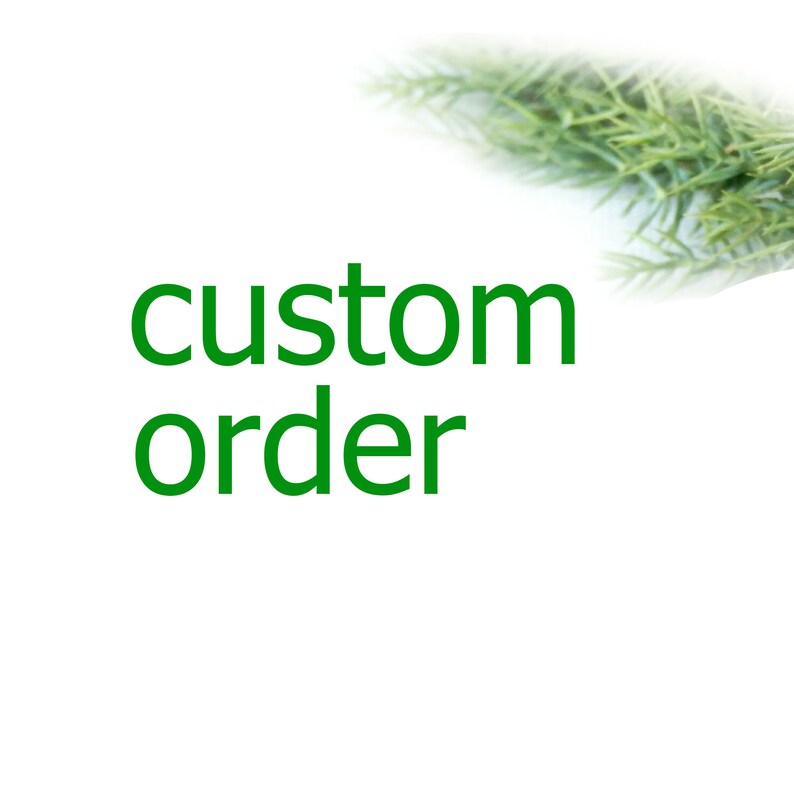 Custom Order Chain Shipping Etsy