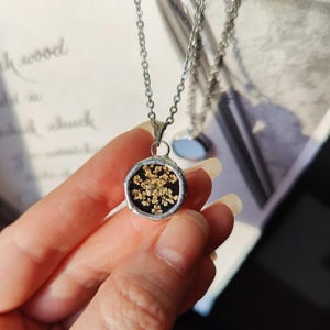 Collier miroir double face Collier de protection paranormal Empath Bijoux faits main, cadeaux pour petite amie, cadeau unique pour elle