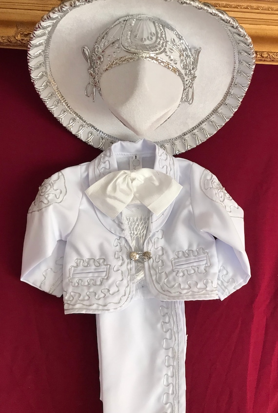 baby boy baptism outfit charro