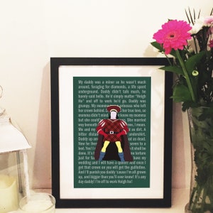 Shrek Lyrics Musical Poster w/ Lord Farquaad - Instant Download
