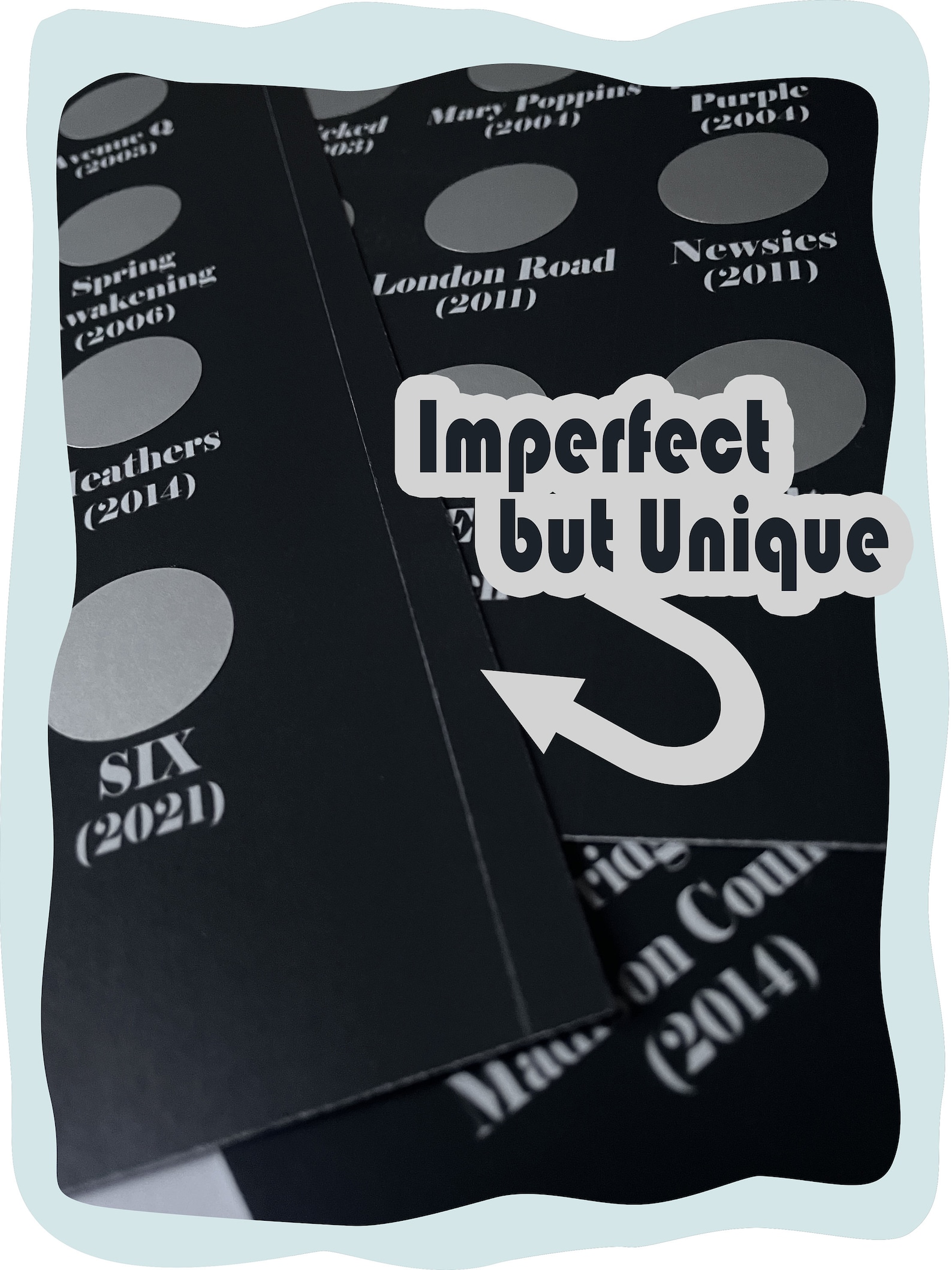 Musical Scratchoff Poster minor Imperfections See Etsy